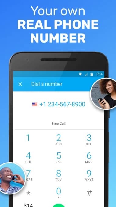 Text Me: Second Phone Number مهكر — لقطة شاشة 5