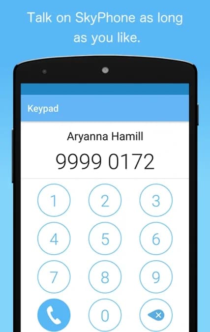SkyPhone - Voice & Video Calls مهكر — لقطة شاشة 1