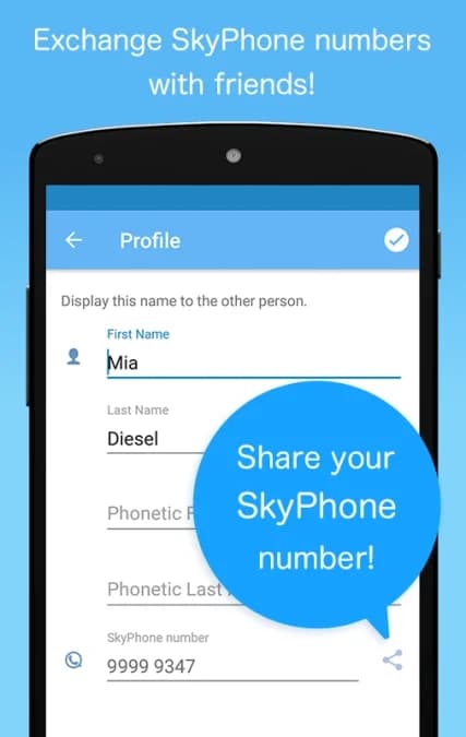 SkyPhone - Voice & Video Calls مهكر — لقطة شاشة 2