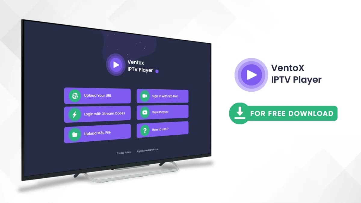 VentoX IPTV Player مهكر — لقطة شاشة 1