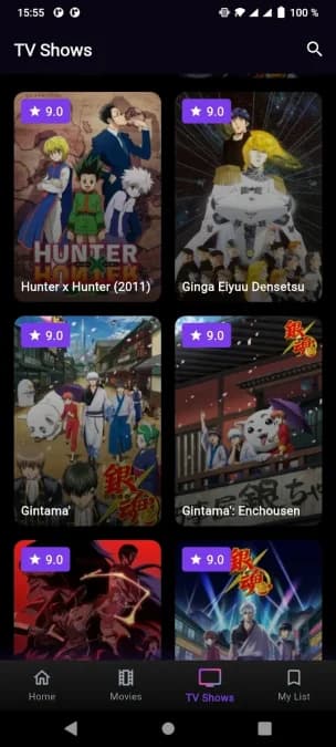 Aniwave مهكر — لقطة شاشة 6