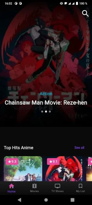 Aniwave مهكر — لقطة شاشة 8