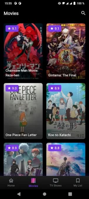 Aniwave مهكر — لقطة شاشة 2