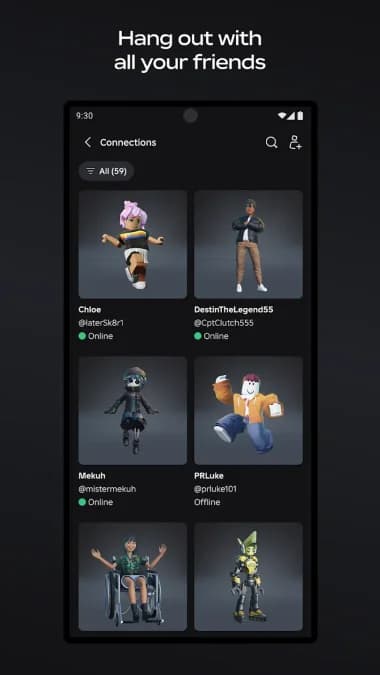 Roblox مهكرة — لقطة شاشة 2