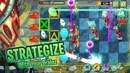 Plants vs Zombies 2 مهكرة — لقطة شاشة 1