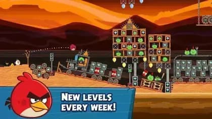Angry Birds Friends مهكرة — لقطة شاشة 2