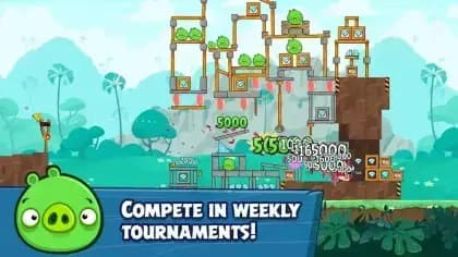 Angry Birds Friends مهكرة — لقطة شاشة 4