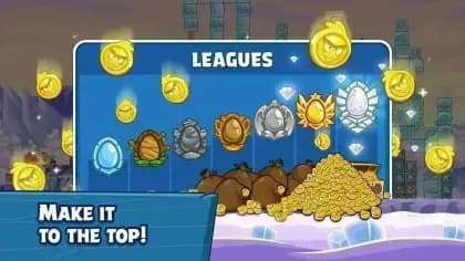 Angry Birds Friends مهكرة — لقطة شاشة 5