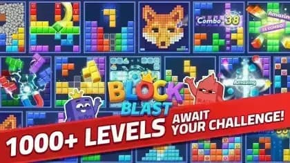 Block Blast مهكره — لقطة شاشة 1