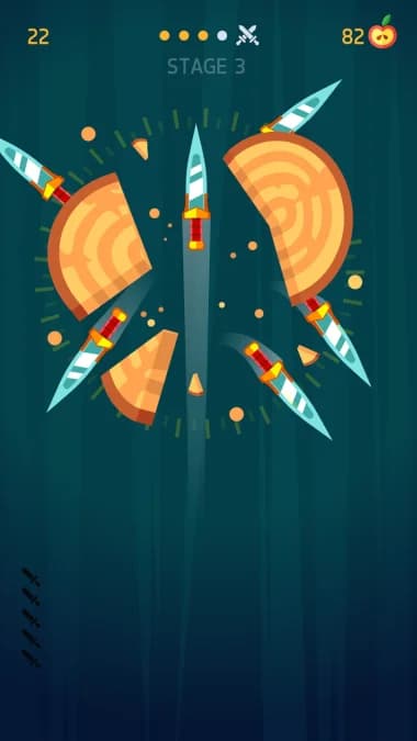 Knife Hit مهكرة — لقطة شاشة 2