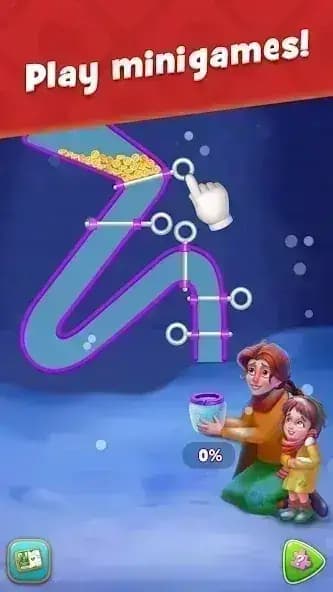 Gardenscapes مهكره — لقطة شاشة 1