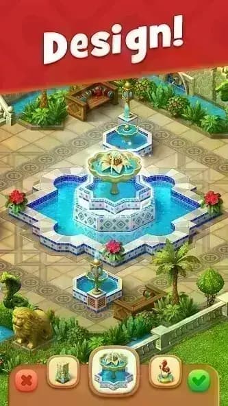 Gardenscapes مهكره — لقطة شاشة 5
