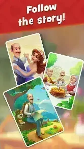 Gardenscapes مهكره — لقطة شاشة 6
