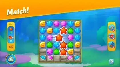 Fishdom مهكره — لقطة شاشة 2
