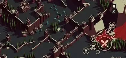 Thronefall مهكره — لقطة شاشة 1
