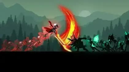 Stickman Legends مهكره — لقطة شاشة 1
