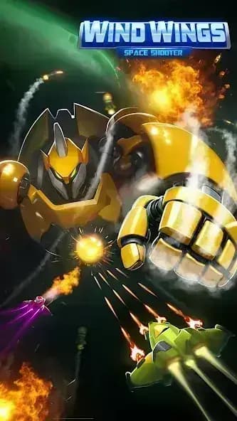 WindWings: Galaxy attack Pro مهكره — لقطة شاشة 5