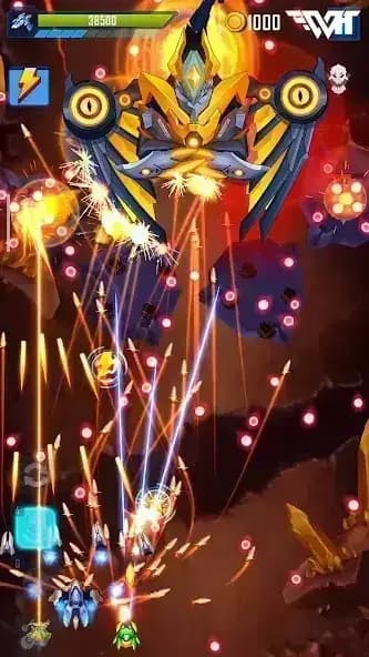 WindWings: Galaxy attack Pro مهكره — لقطة شاشة 6