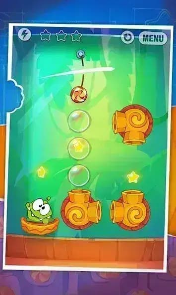 Cut the Rope مهكرة — لقطة شاشة 7