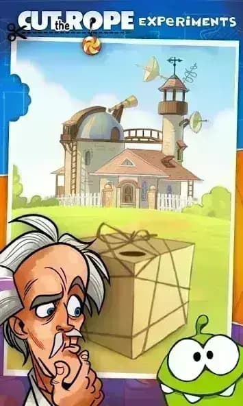 Cut the Rope مهكرة — لقطة شاشة 1