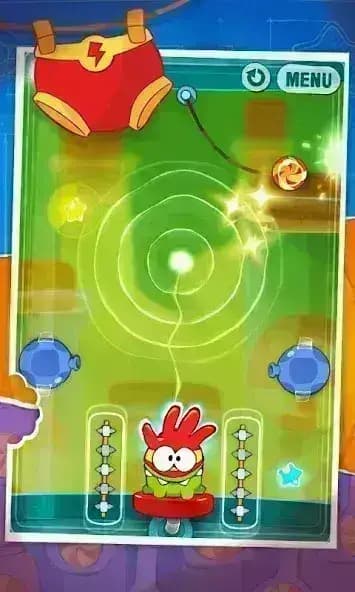 Cut the Rope مهكرة — لقطة شاشة 5