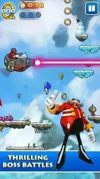 Sonic Jump Pro مهكره — لقطة شاشة 4