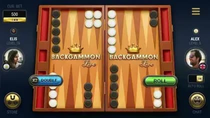 Backgammon Live مهكر — لقطة شاشة 1