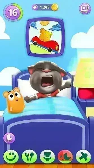 My Talking Tom 2 مهكرة — لقطة شاشة 1