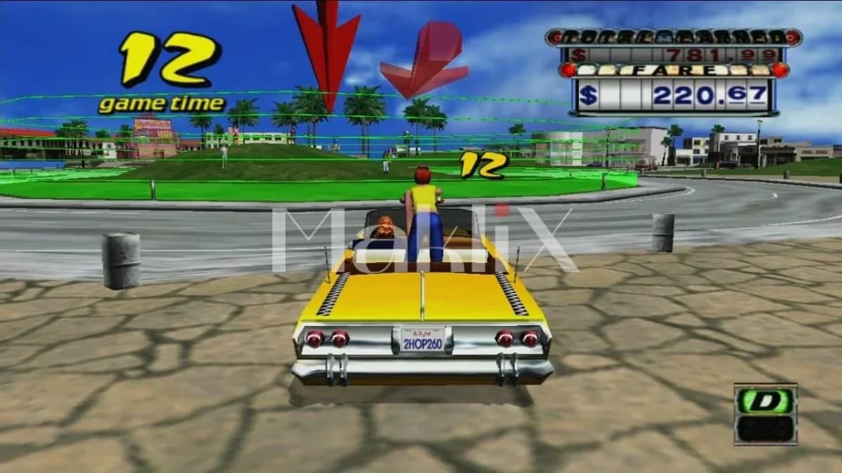 Crazy Taxi مهكر — لقطة شاشة 2