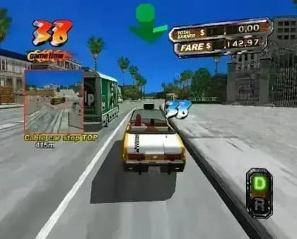 Crazy Taxi مهكر — لقطة شاشة 3