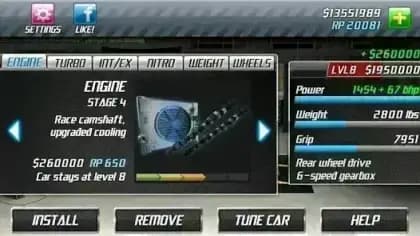 Drag Racing — لقطة شاشة 2