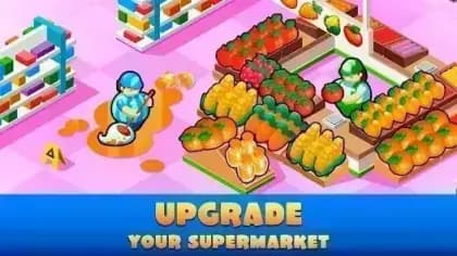 Idle Supermarket Tycoon — لقطة شاشة 5