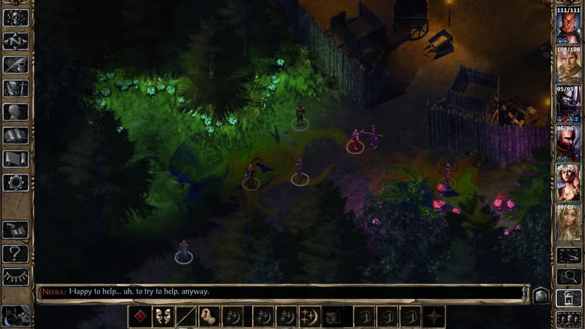 Baldur's Gate II — لقطة شاشة 4