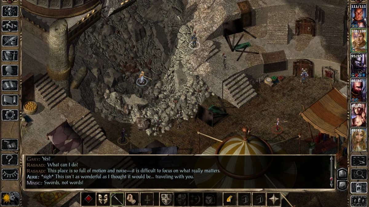Baldur's Gate II — لقطة شاشة 5