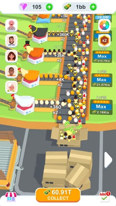 Idle Egg Factory — لقطة شاشة 6