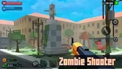 Pixel Gun Zombie مهكرة — لقطة شاشة 2