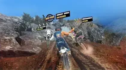 Dirt Bike Unchained — لقطة شاشة 1