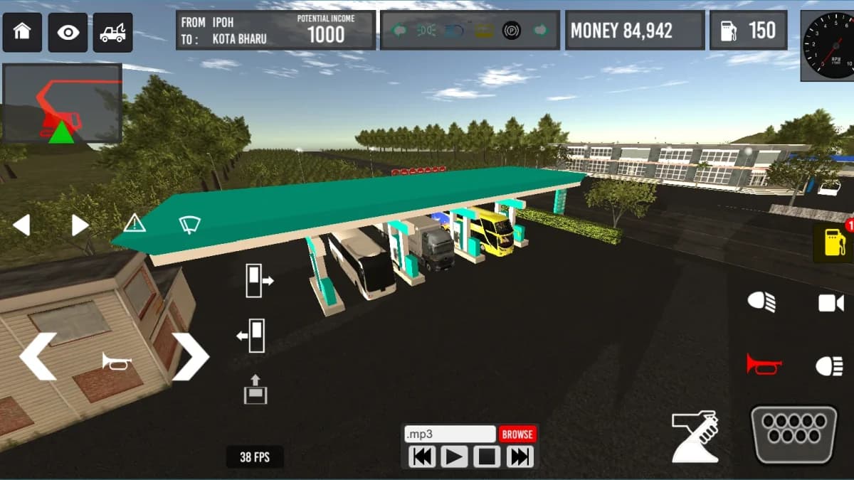 Malaysia Bus Simulator — لقطة شاشة 1