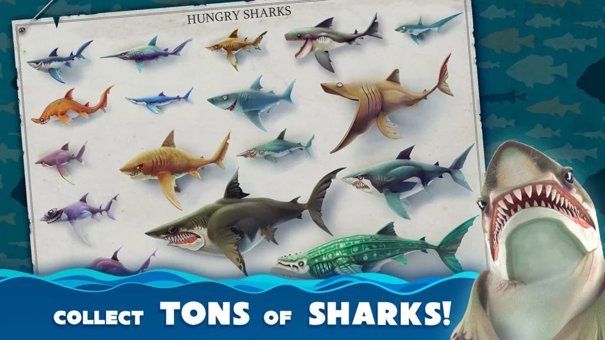 Hungry Shark World — لقطة شاشة 6