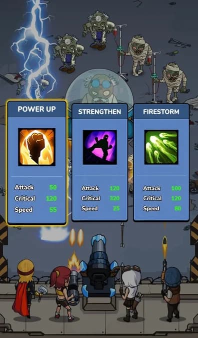 Zombie War Idle Defense — لقطة شاشة 2