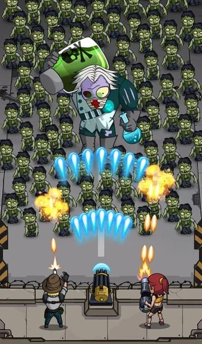Zombie War Idle Defense — لقطة شاشة 3