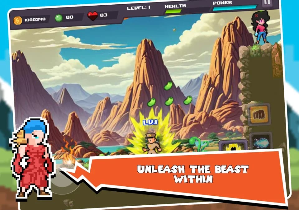 Power Warriors — لقطة شاشة 1