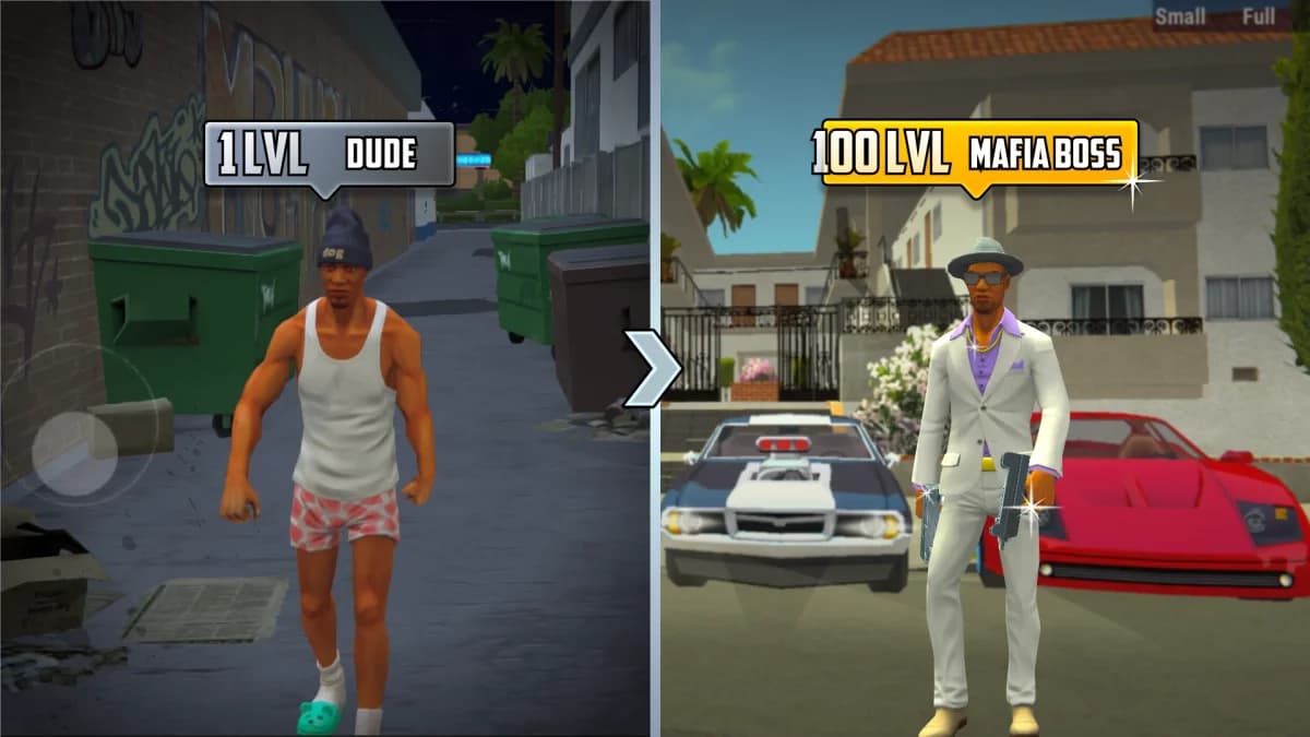 Gangs Town Story — لقطة شاشة 1