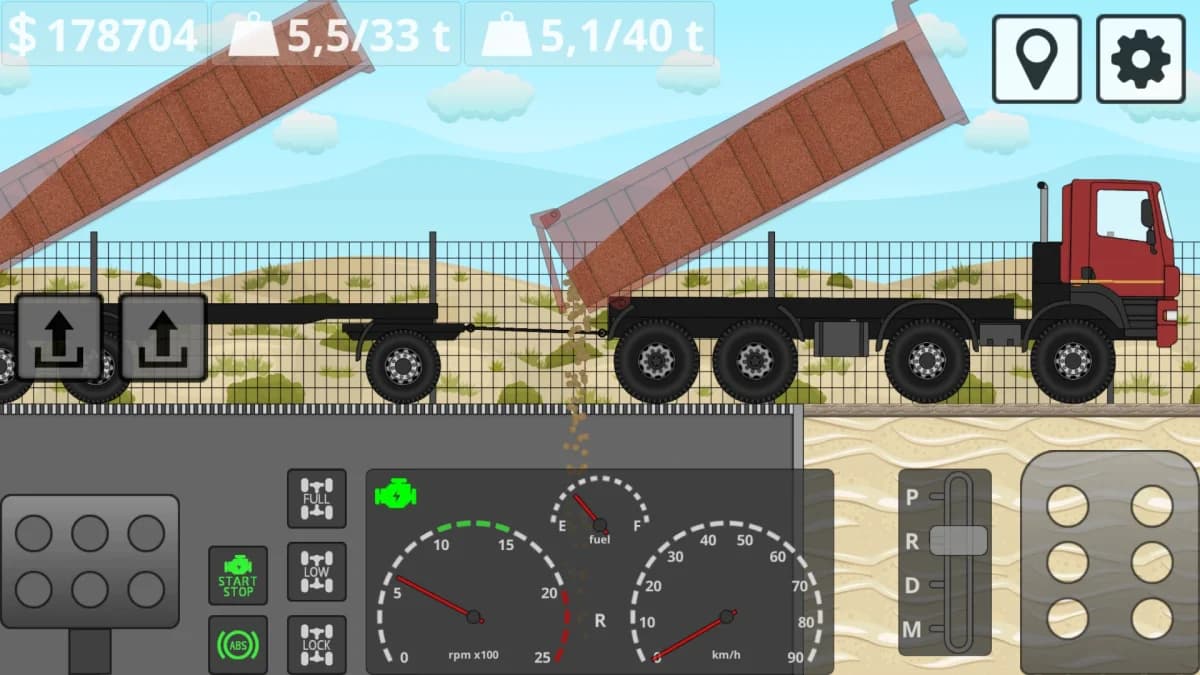 Mini Trucker — لقطة شاشة 1