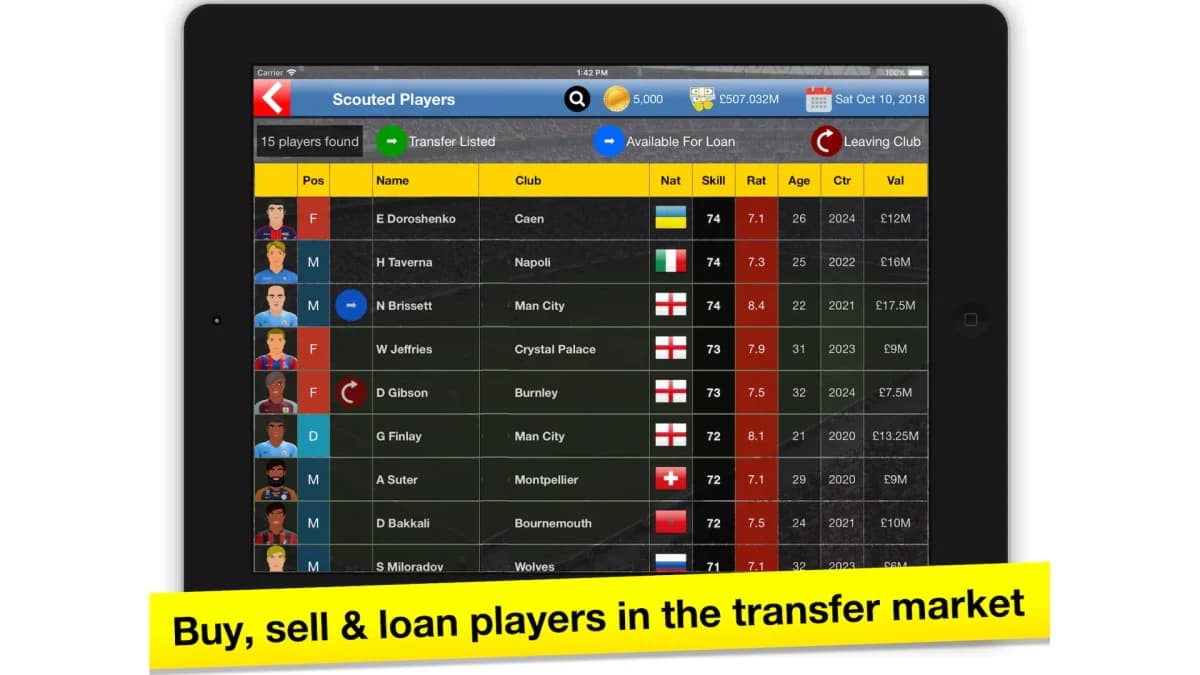 Soccer Tycoon Football — لقطة شاشة 3