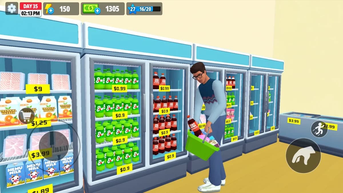 My Supermarket Simulator — لقطة شاشة 1