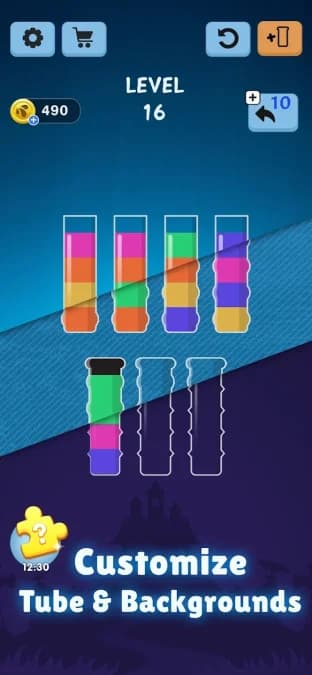 Water Color Sort — لقطة شاشة 3