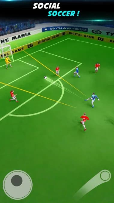 Soccer Kicks Strike Game — لقطة شاشة 1