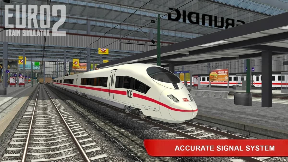 Euro Train Simulator 2 — لقطة شاشة 6