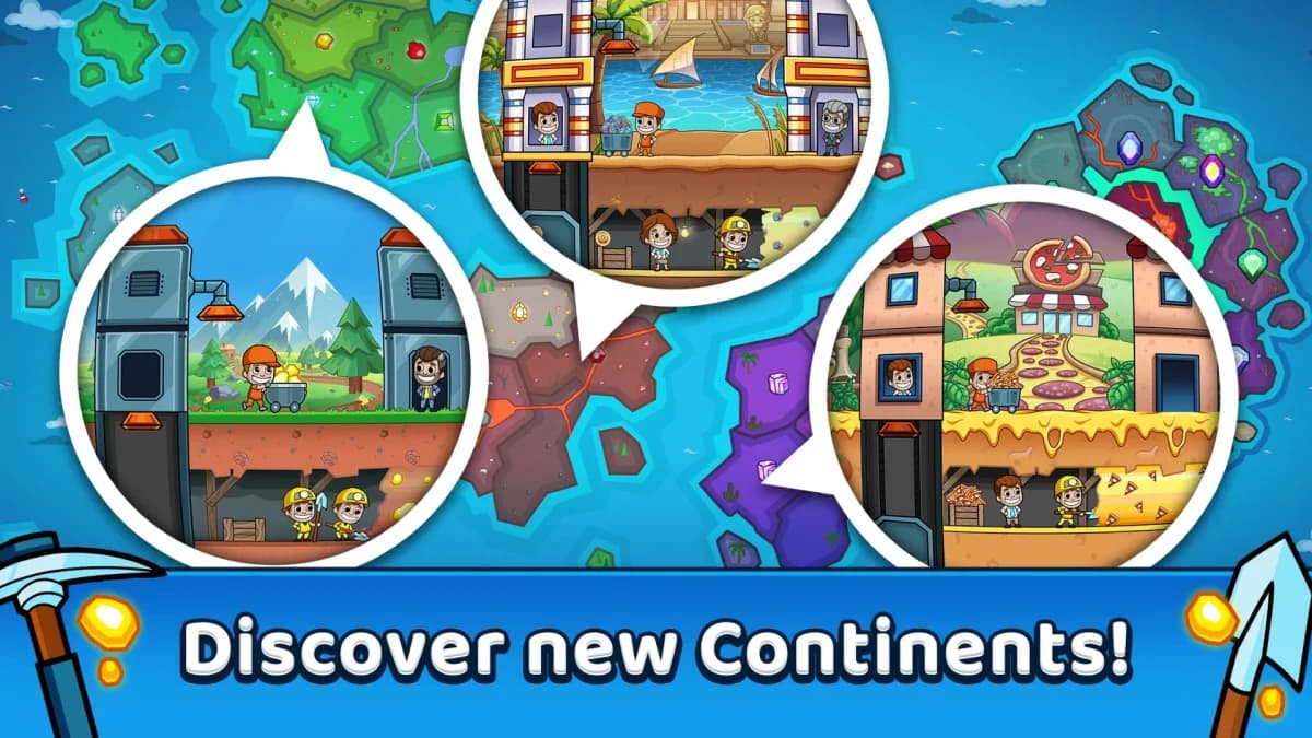 Idle Miner Tycoon — لقطة شاشة 3